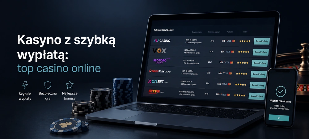 kasyno z szybka wyplata