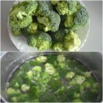 1. Ugotować brokuły